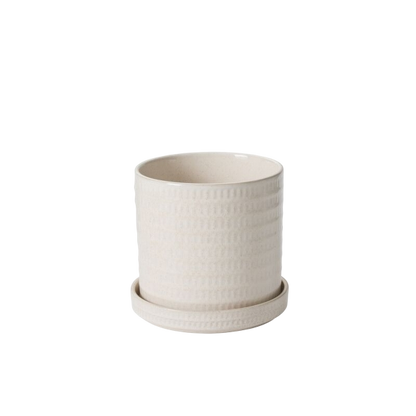 Morse Pot with Saucer